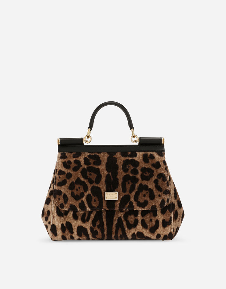 Dolce & Gabbana KIM DOLCE&GABBANA Large Sicily handbag Animal Print BB6002AM102