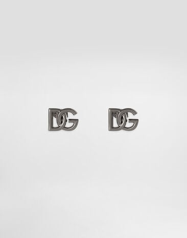 Dolce & Gabbana Pendiente con cierre a presión y logotipo DG Rojo WER5M1W1111