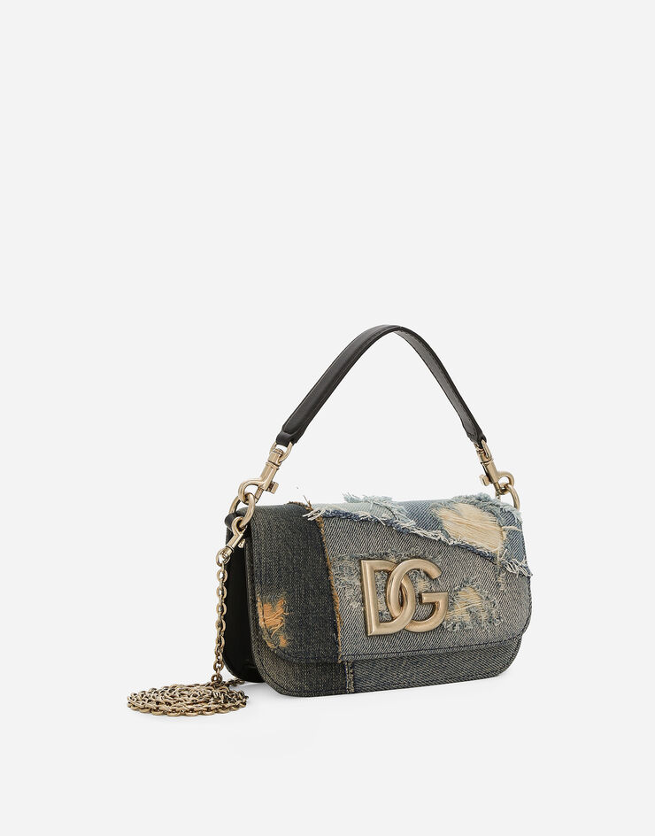 Dolce & Gabbana حقيبة كروس بودي 3.5 أزرق BB7603A9U75