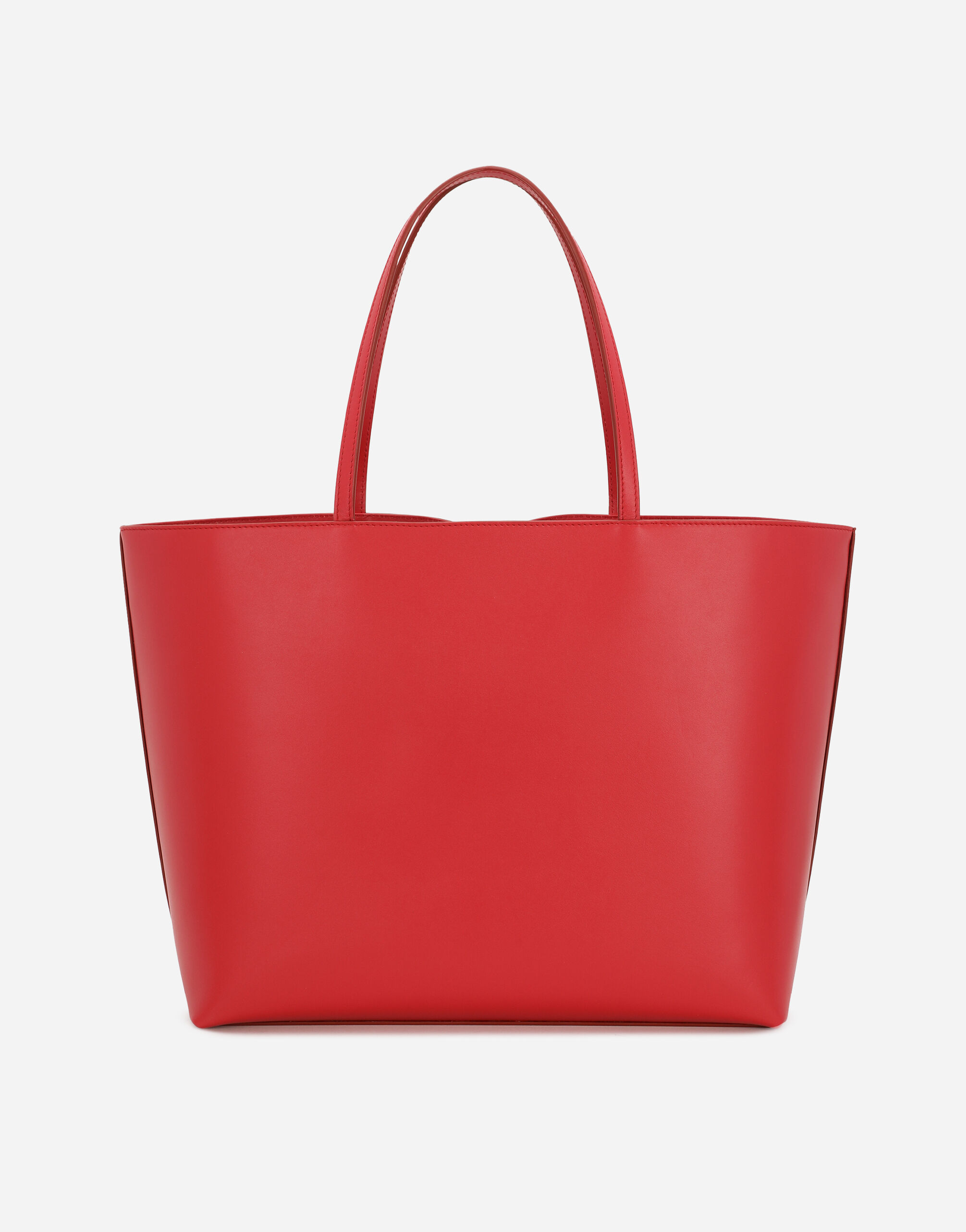 Cabas logo DG format moyen en Rouge pour femme Dolce Gabbana