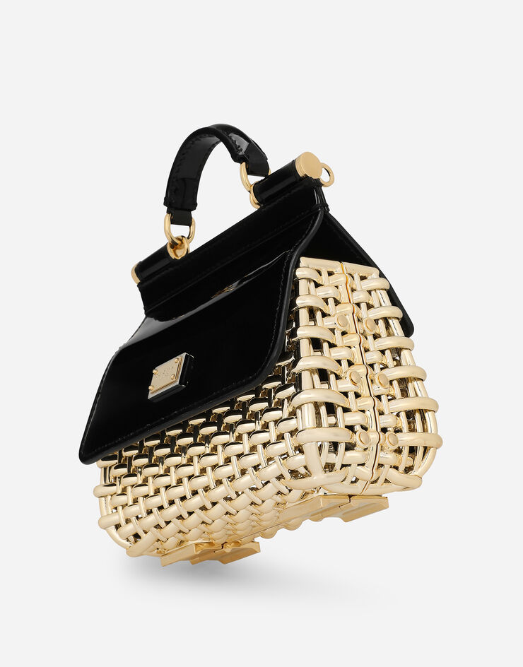 Dolce & Gabbana حقيبة يد سيسيلي بوكس صغيرة متعدد الألوان BB7609AU648
