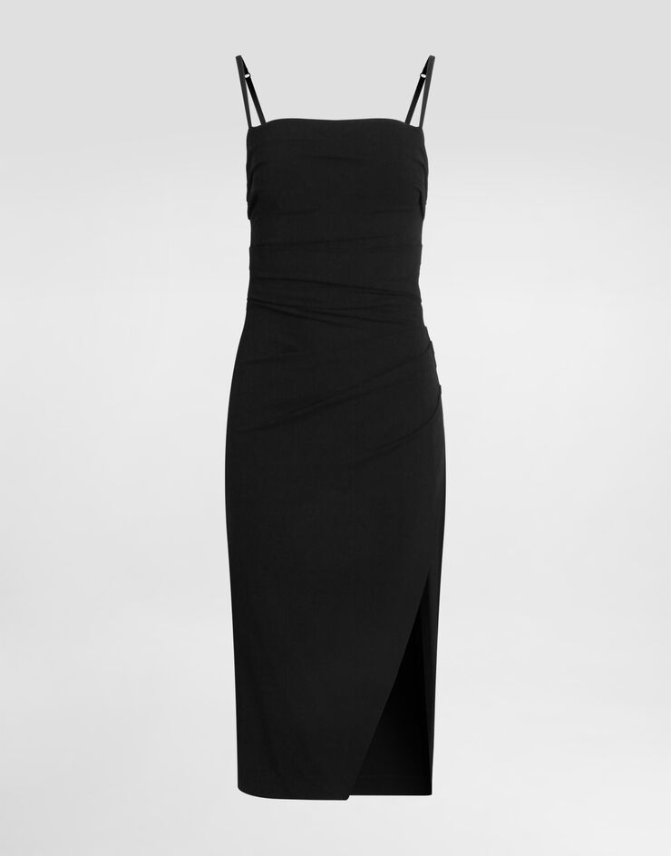 Dolce & Gabbana Viscose jersey dress Black F6JMHTFUIBF