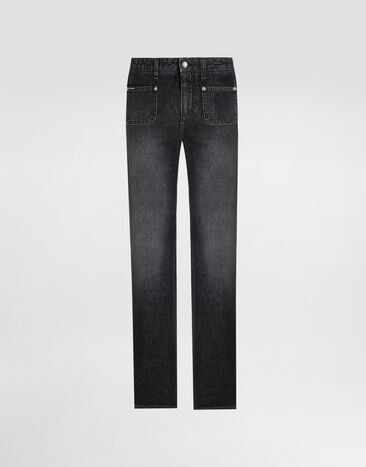 Dolce & Gabbana Flared denim jeans Multicolor F9S20DG8ML9