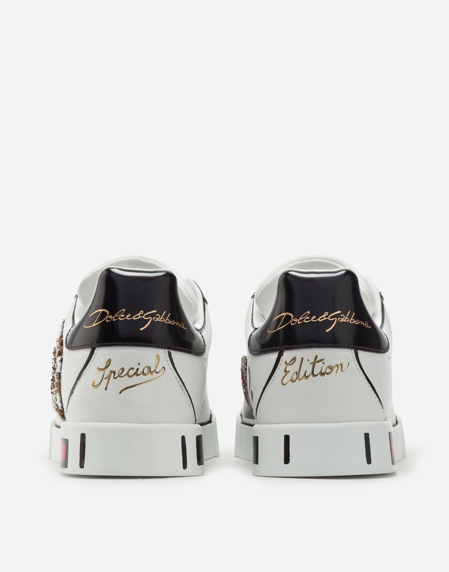 White dolce and gabbana sneakers top