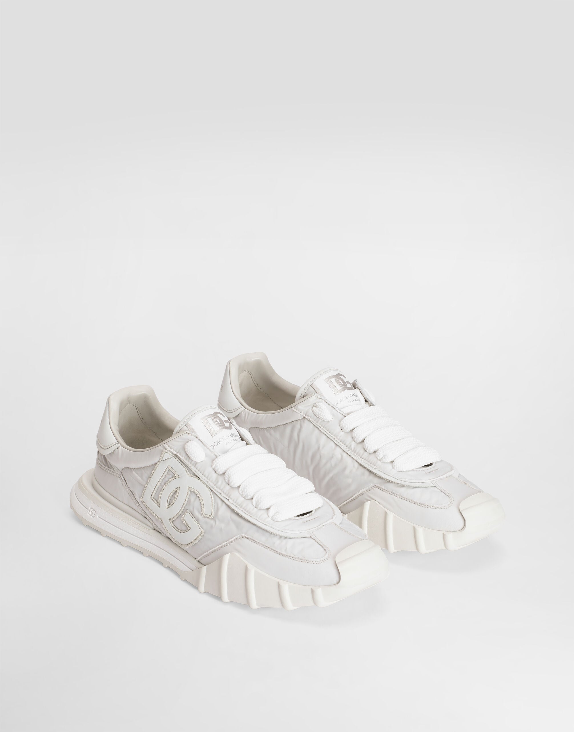 DG Athletic nylon sneakers in Grey for Men | Dolce&Gabbana® US