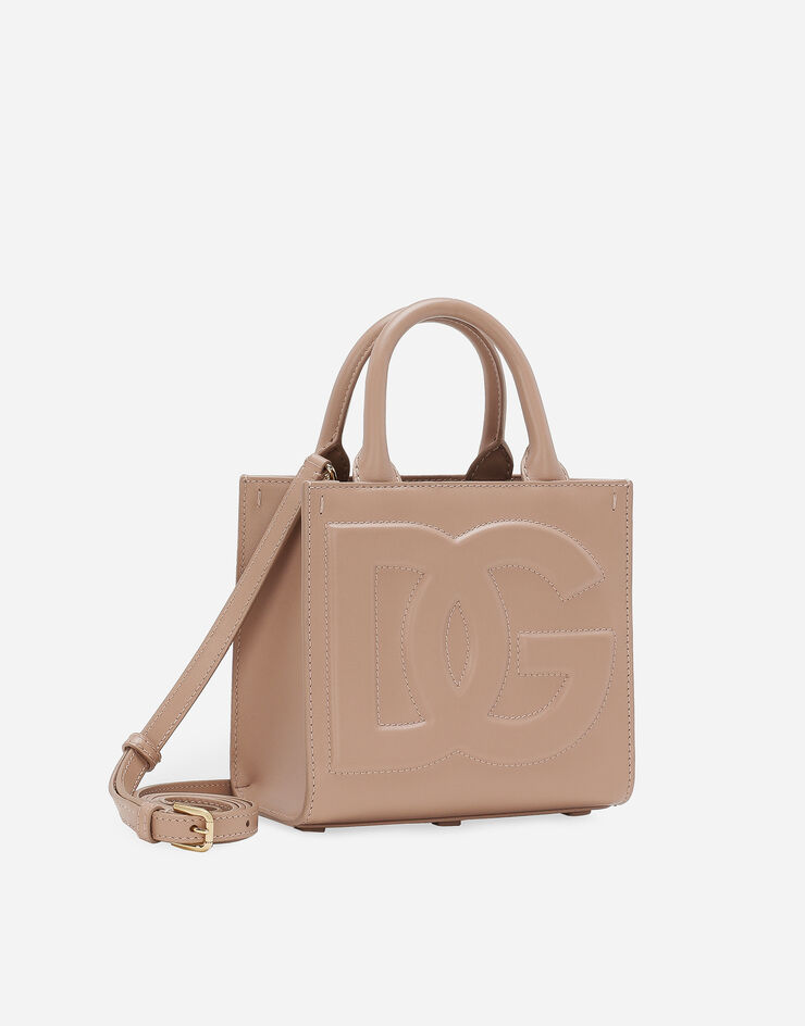 Dolce & Gabbana Маленькая сумка-шоппер DG Daily бледно-розовый BB7479AW576