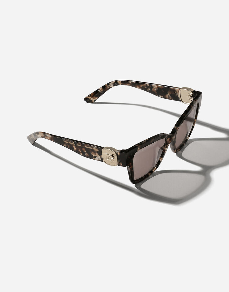 Dolce & Gabbana DG Precious sunglasses Havana brown pearl VG447AVP87N