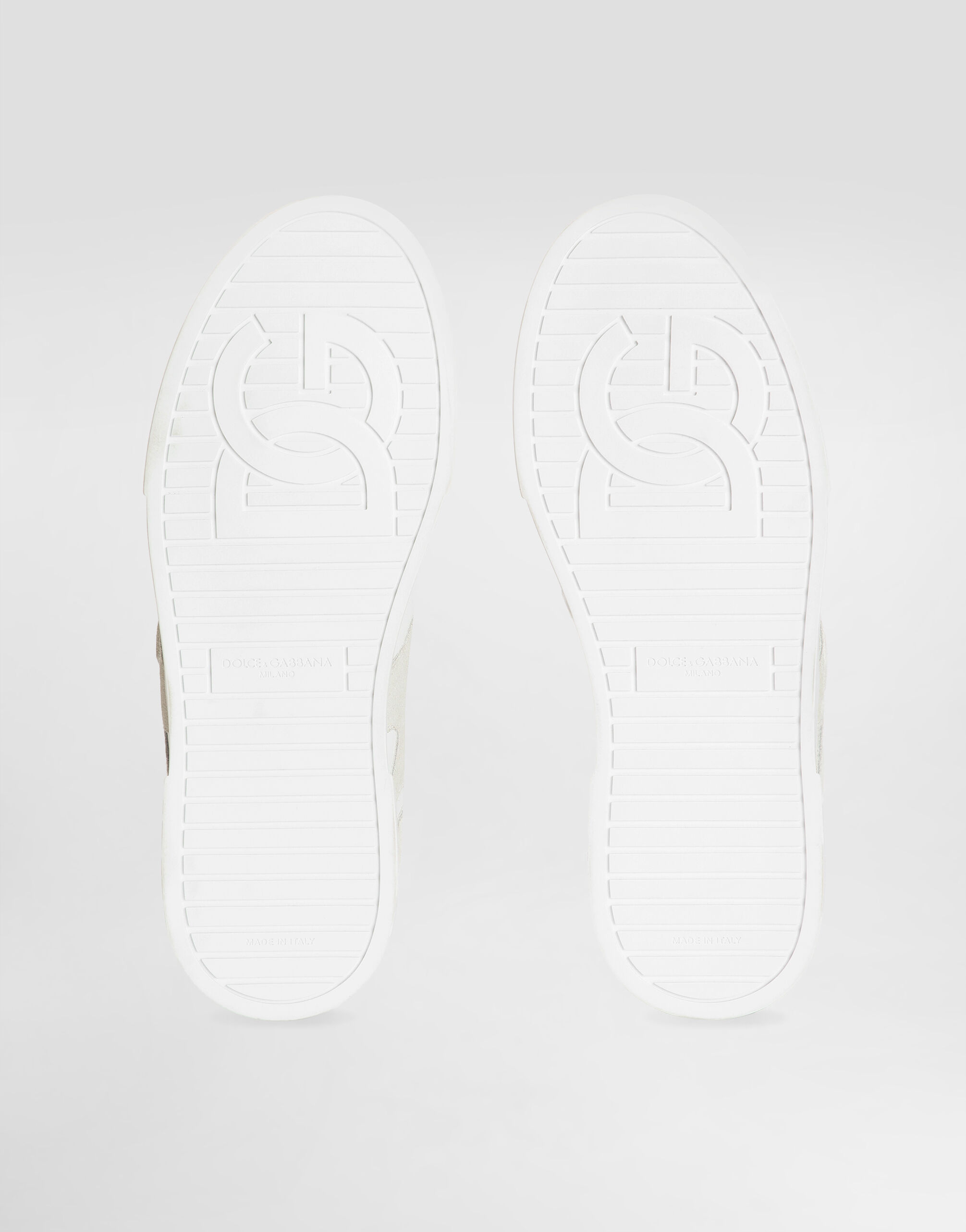 Portofino calfskin sneakers in Multicolor for Men | Dolce&Gabbana®