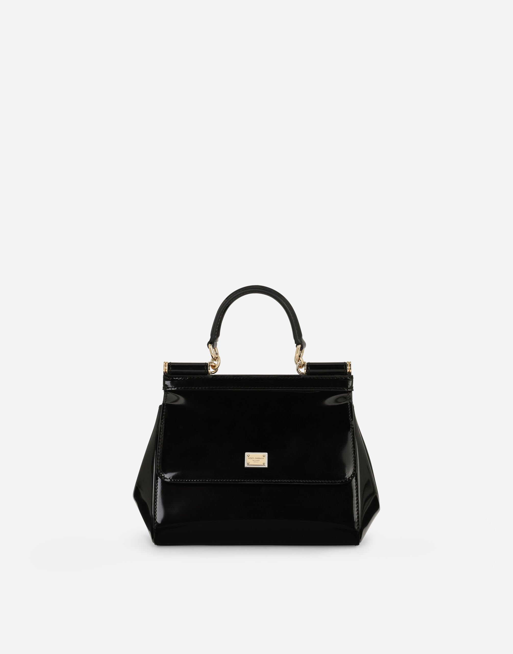 Dolce & Gabbana Medium Sicily handbag Black BB6711AV893
