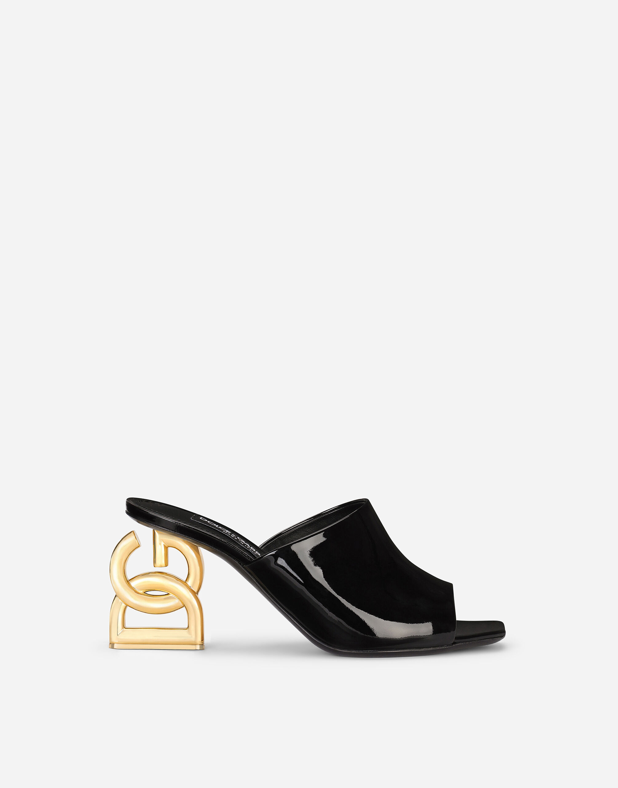 CIABATTA TACCO in Black for Women Dolce Gabbana
