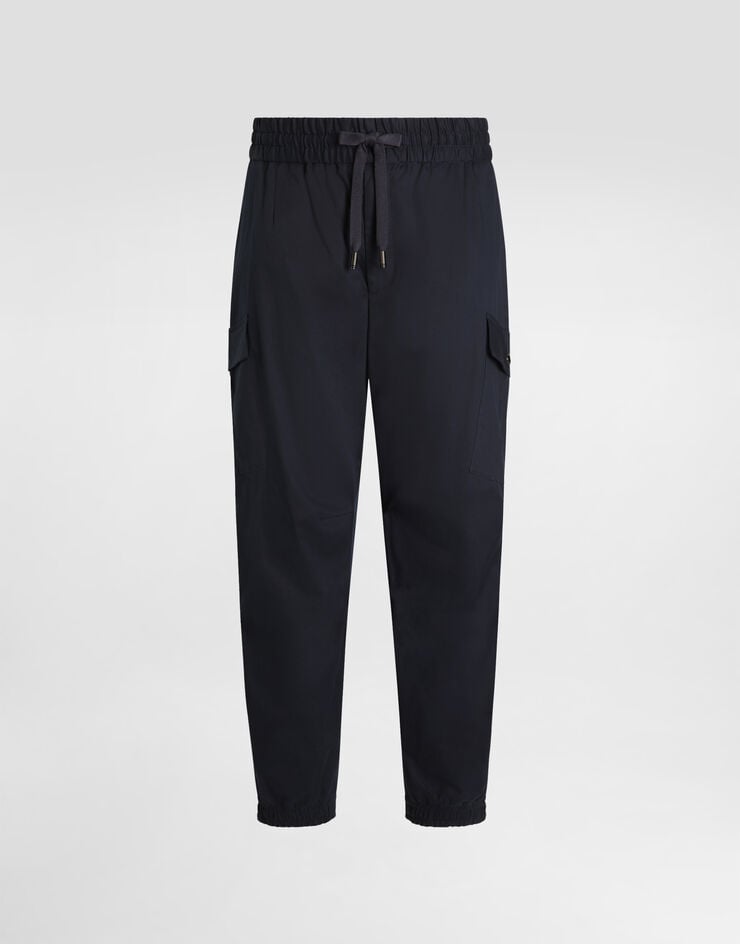 Dolce & Gabbana 标牌棉质工装裤 蓝 GW5OHTFUFMF