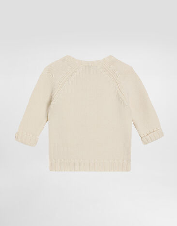 Dolce & Gabbana Wool cardigan Beige L1KWH6JDVDM