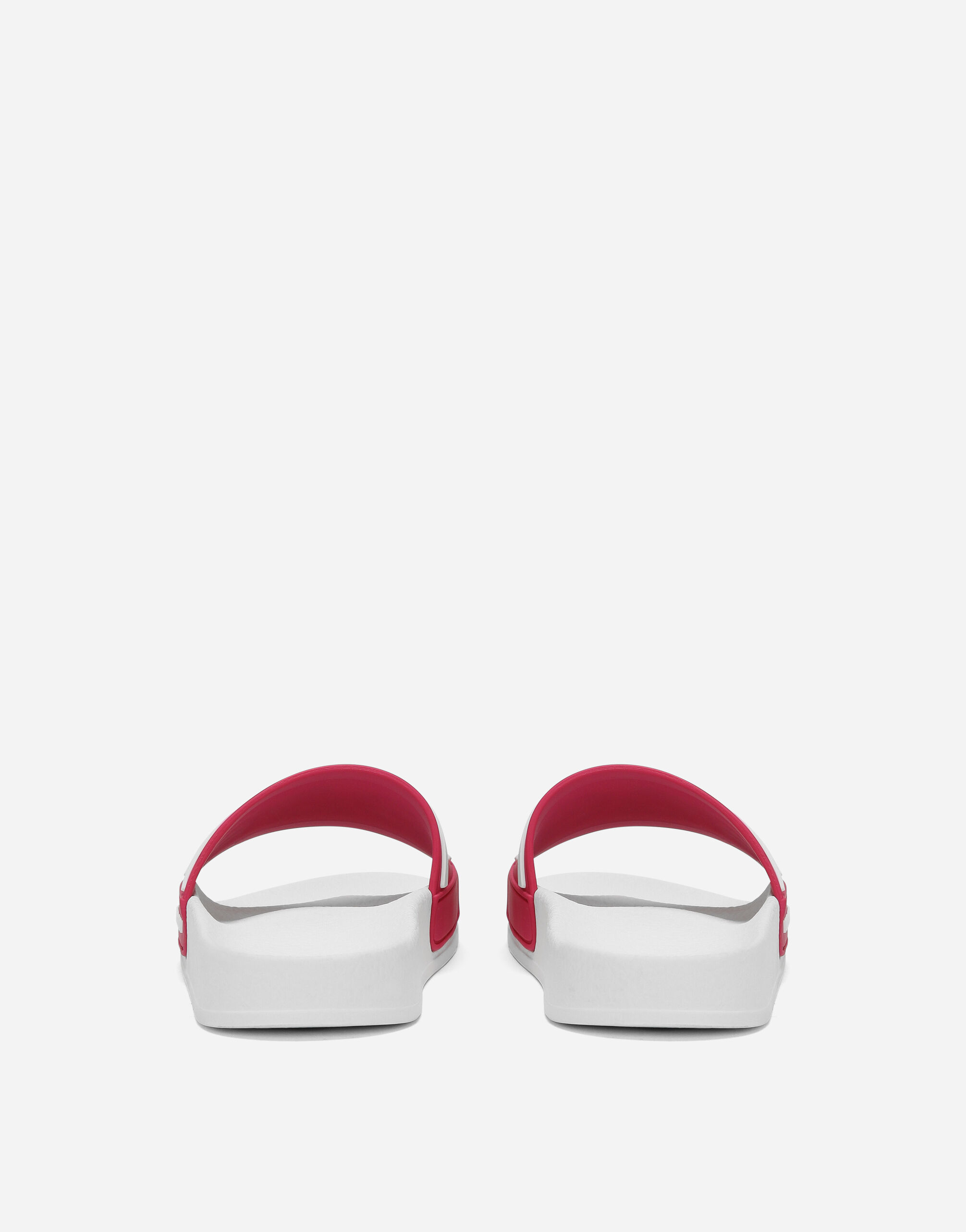 マルチカラーのボーイズ Rubber beachwear sliders | Dolce&Gabbana®