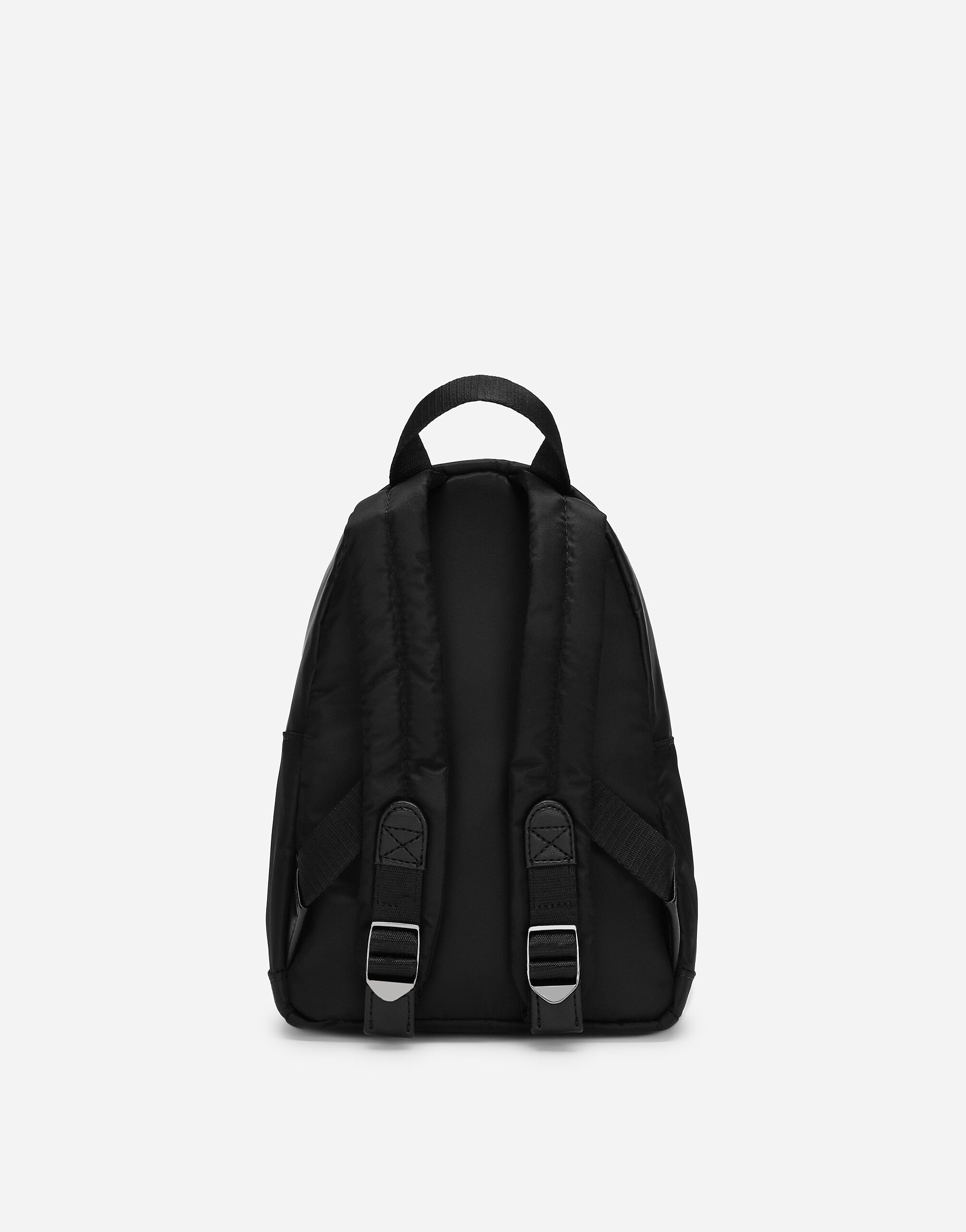 Dolce&gabbana リュック Nylon backpack with rubberized logo in Black for Men