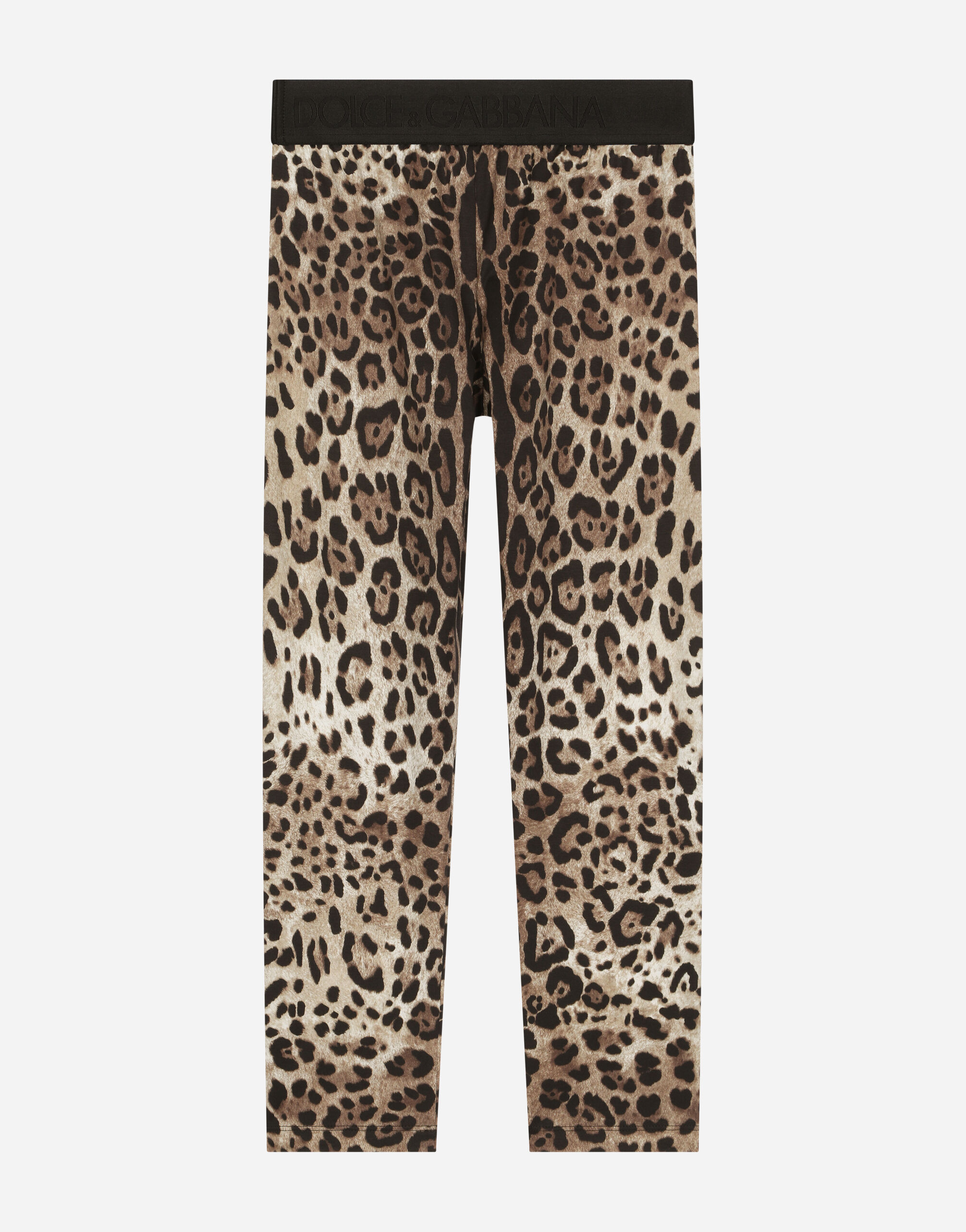 Leopard print interlock leggings in Animal Print for for Girls