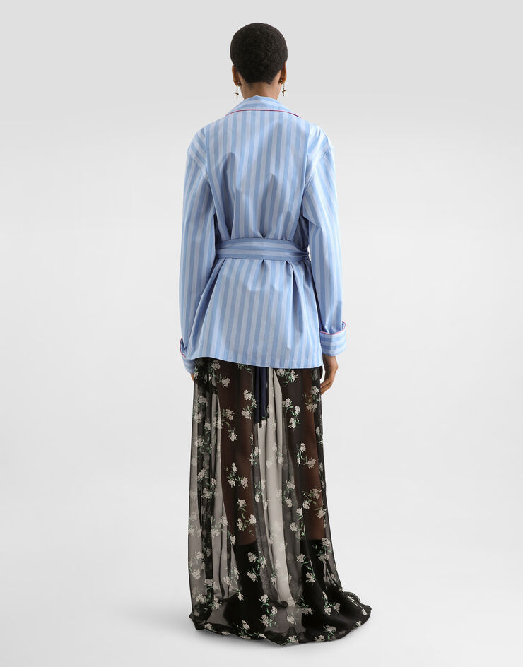 Dolce & Gabbana Striped vanity shirt Multicolor F5U33TFR52W