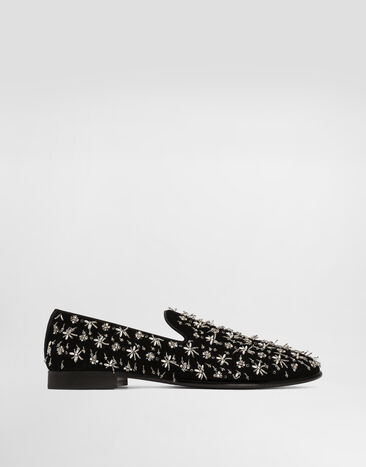 Dolce & Gabbana Velvet slippers  A50787A0934