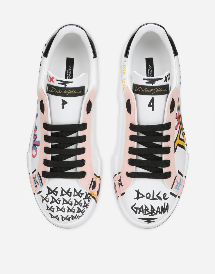 Dolce & Gabbana Sneakers Portofino Édition Limitée Multicolore CK1563B7056