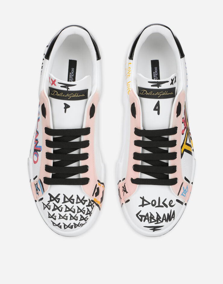 Dolce & Gabbana Sneaker Portofino Limited Edition Mehrfarbig CK1563B7056