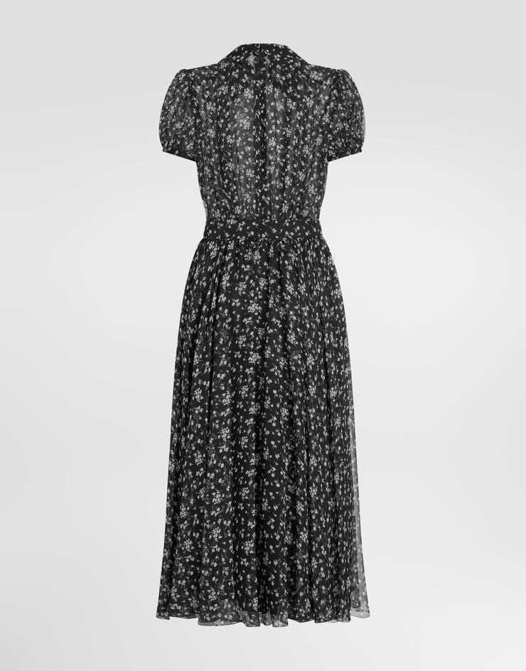 Dolce & Gabbana Floral-print chiffon dress Dolce & Gabbana Floral-print chiffon dress Multicolor F632WTIS169