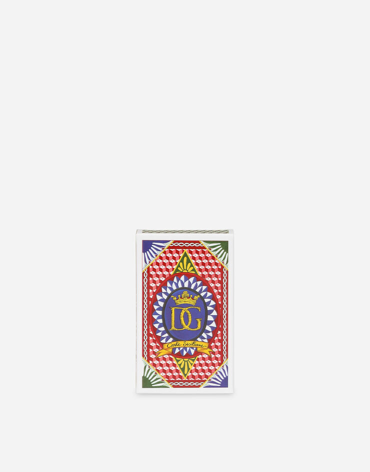 Dolce & Gabbana Sicilian Briscola Playing Cards Multicolor TCC206TCAG1