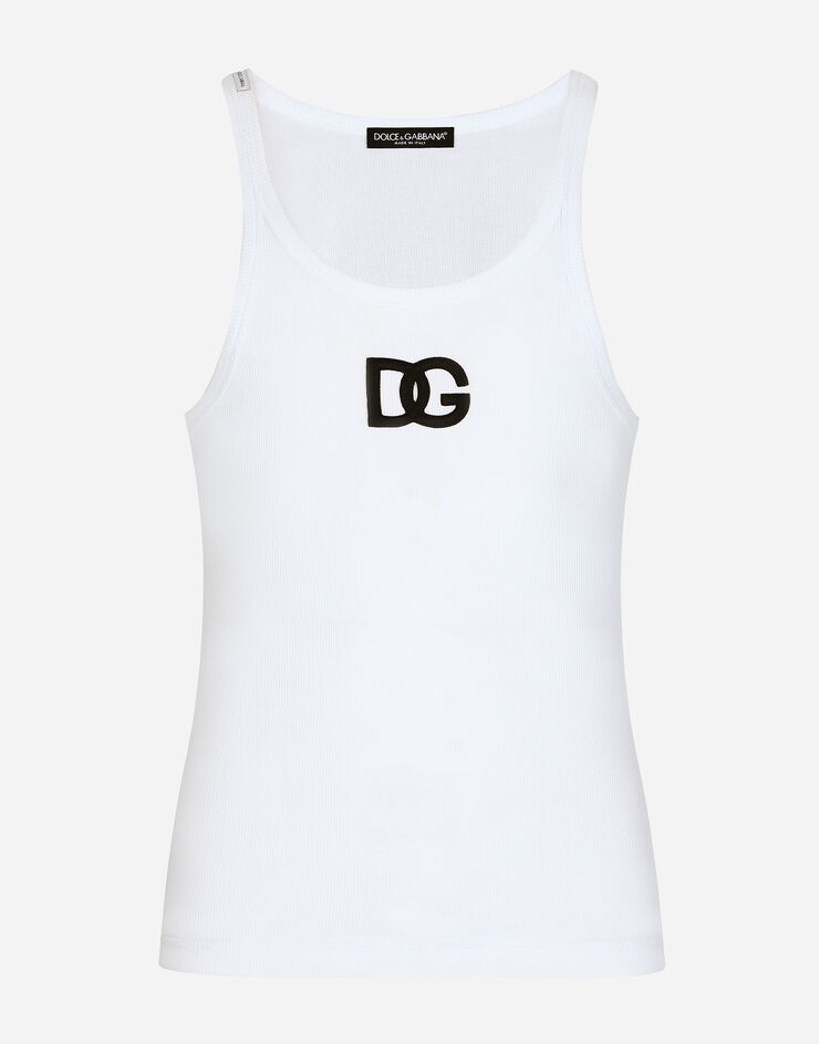 Dolce & Gabbana CANOTTA Bianco G8KG5ZG7DPT