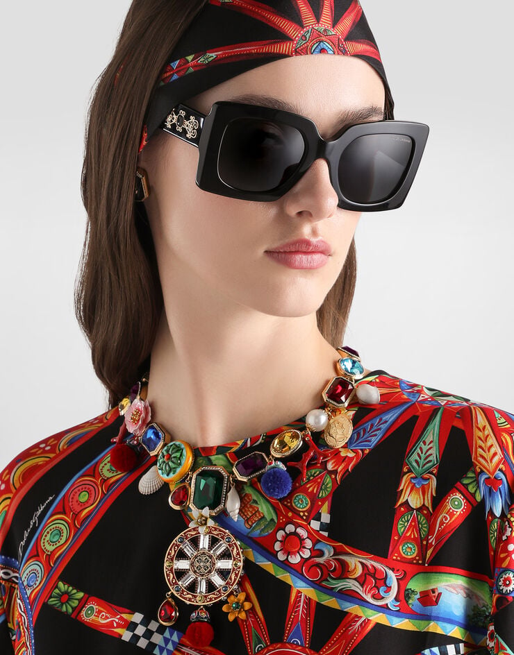 Dolce & Gabbana Carretto wheel necklace Dolce & Gabbana Carretto wheel necklace Multicolor WNS6C8W1111