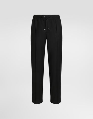Dolce & Gabbana Flannel jogging trousers  GP26ETFUBG8