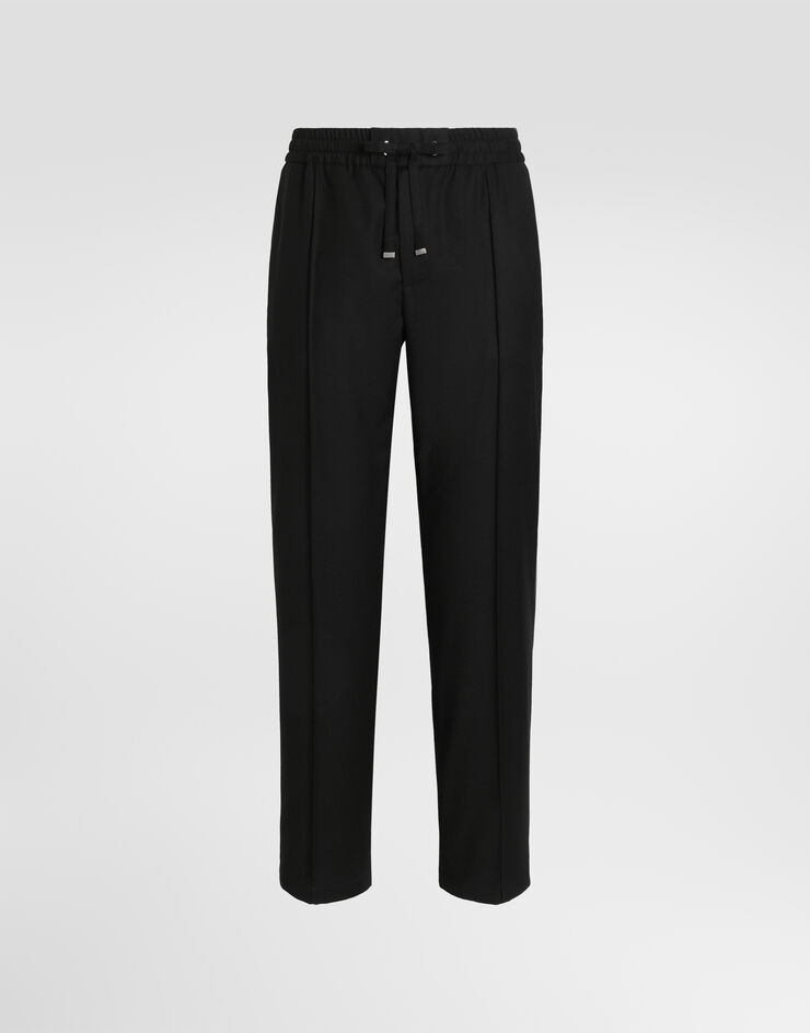 Dolce & Gabbana Flannel jogging trousers  GP26ETFUBG8