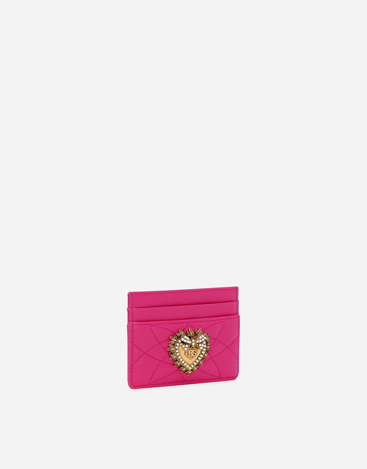 Dolce & Gabbana 디보션 카드 홀더 핑크 BI0330AV967