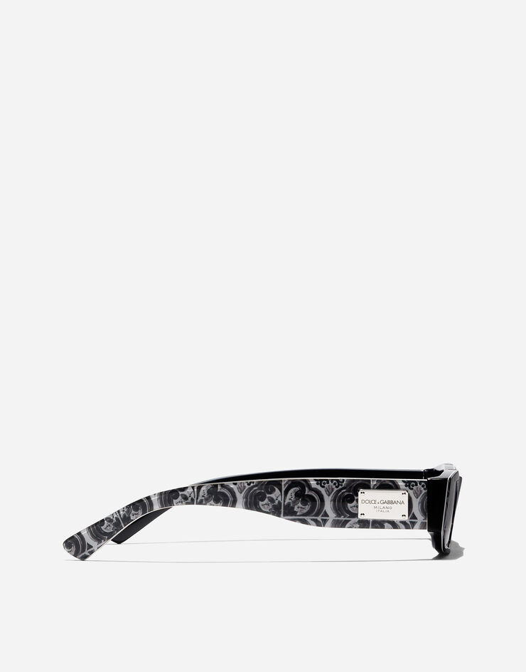 Dolce & Gabbana Black Maiolica sunglasses Black maiolica print VG400NVP887