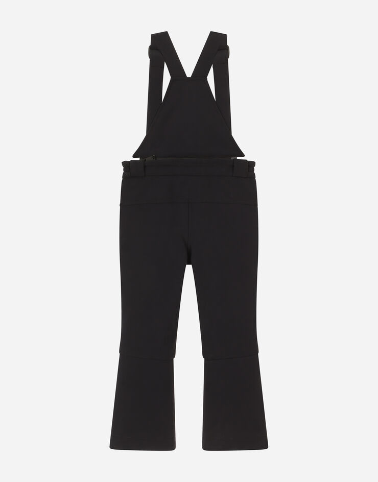 Dolce & Gabbana Skilatzhose aus Funktionsjersey Schwarz L5JP9NFUUBE
