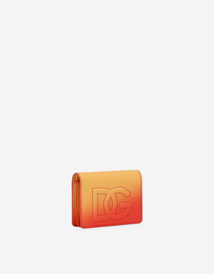 Dolce & Gabbana DG Logo continental wallet Orange BI1211AS204