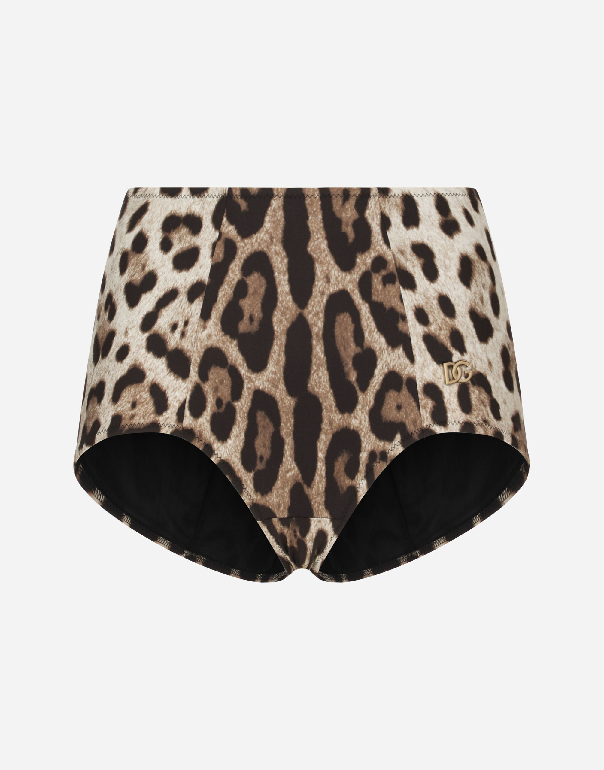 Dolce & Gabbana Leopard-print high-waisted bikini bottoms Print O9B40JFSG1S