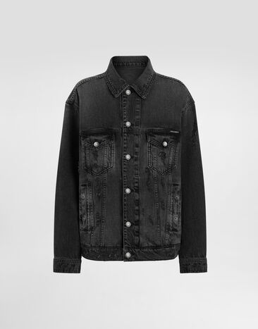 Dolce & Gabbana Denim jacket Multicolor F9U38DG8KO6