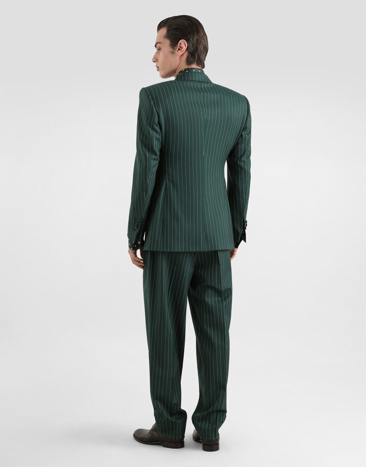 Dolce & Gabbana Polka dot-print silk twill martini shirt Dolce & Gabbana Polka dot-print silk twill martini shirt Multicolor G5ML1TIS14A