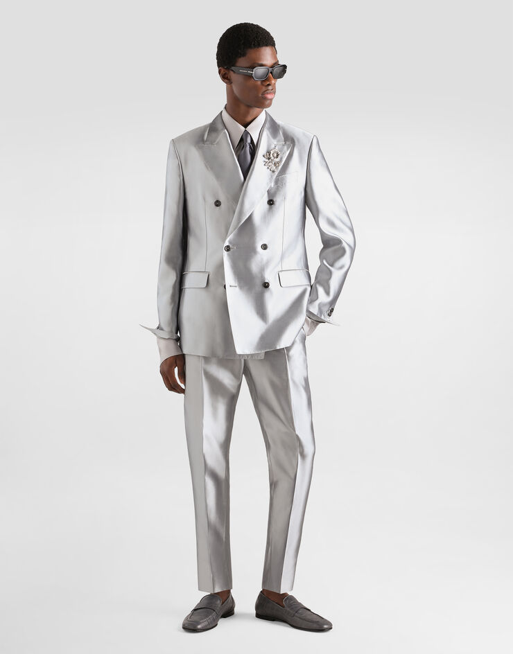 Dolce & Gabbana Silk poplin gold shirt Dolce & Gabbana Silk poplin gold shirt G5NP9TFU1SU