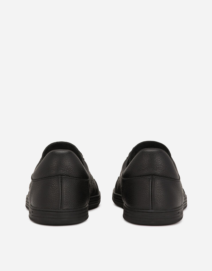 Dolce & Gabbana Saint Tropez 镂花小牛皮运动鞋 黑 CS2256AR837