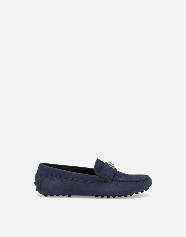 Dolce & Gabbana Nubuck loafers Blue DA5132A1061