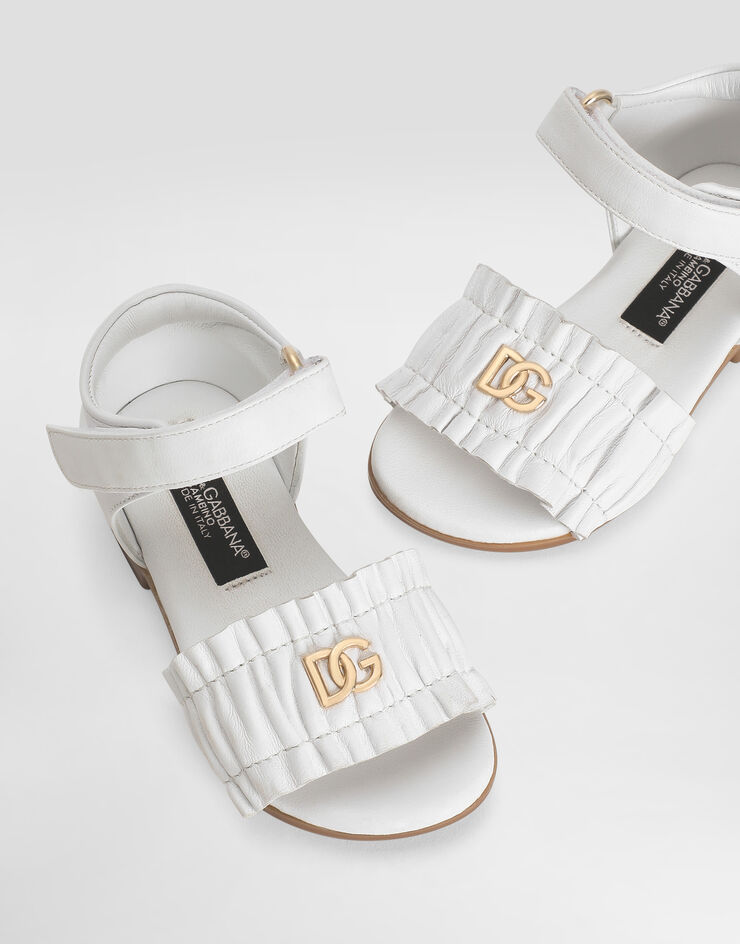 Dolce & Gabbana Nappa leather sandals White D20113A1850