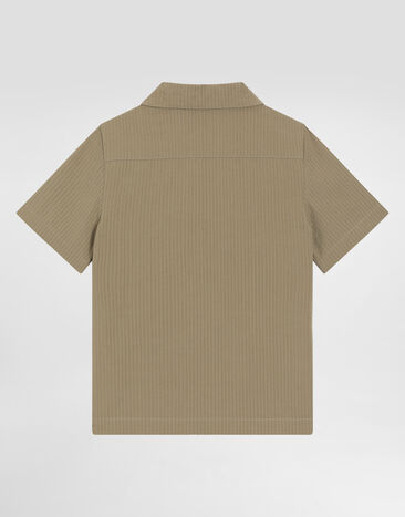 Dolce & Gabbana Seersucker shirt Multicolor L44S84FR521