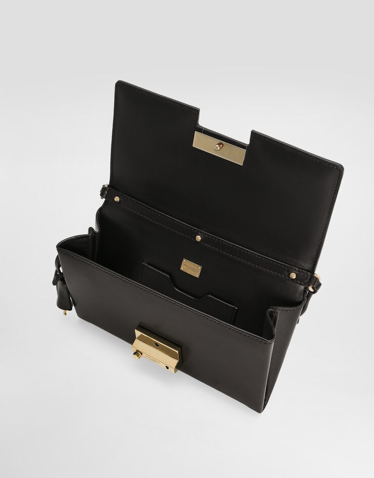 Dolce & Gabbana Minibolso en piel de becerro Negro BM3080A3G19