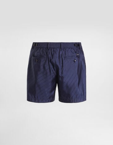 Dolce & Gabbana Jacquard logo swim boxers  M4E68TFJSDF