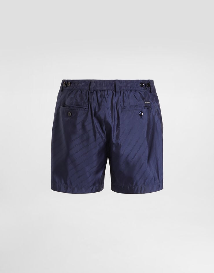 Dolce & Gabbana Jacquard logo swim boxers Dolce & Gabbana Jacquard logo swim boxers M4E68TFJSDF
