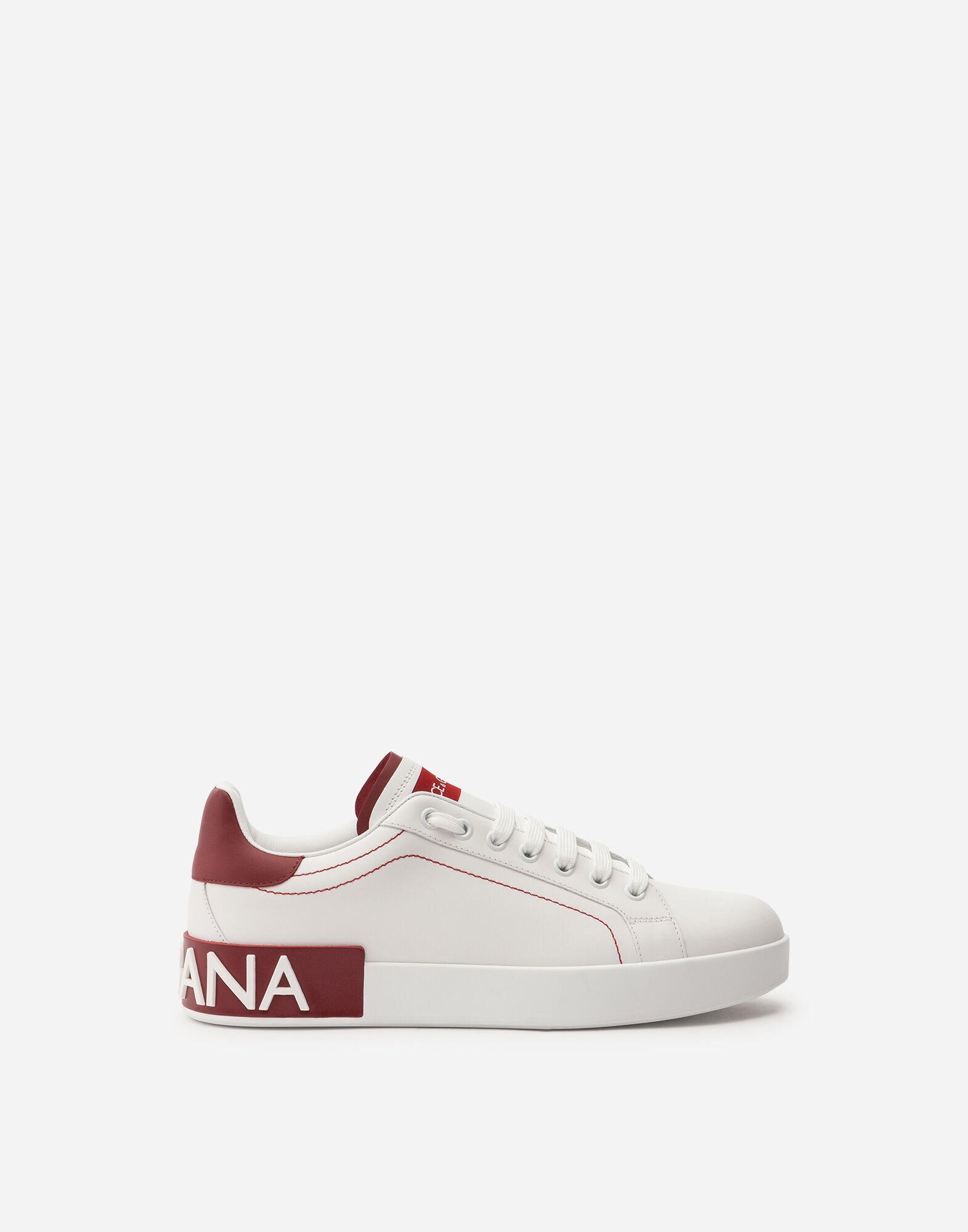 Dolce gabbana white red sneakers store