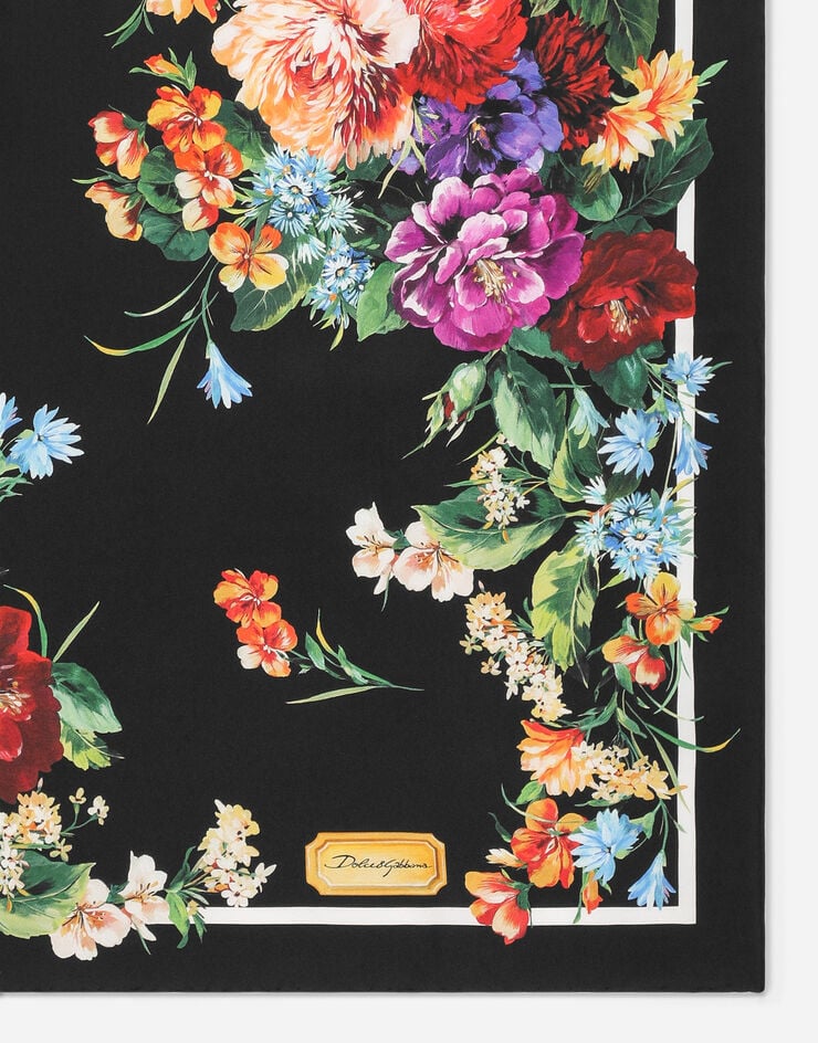Dolce & Gabbana Tuch 70 x 70 aus Seidentwill Mehrfarbig FN092RGDC7B