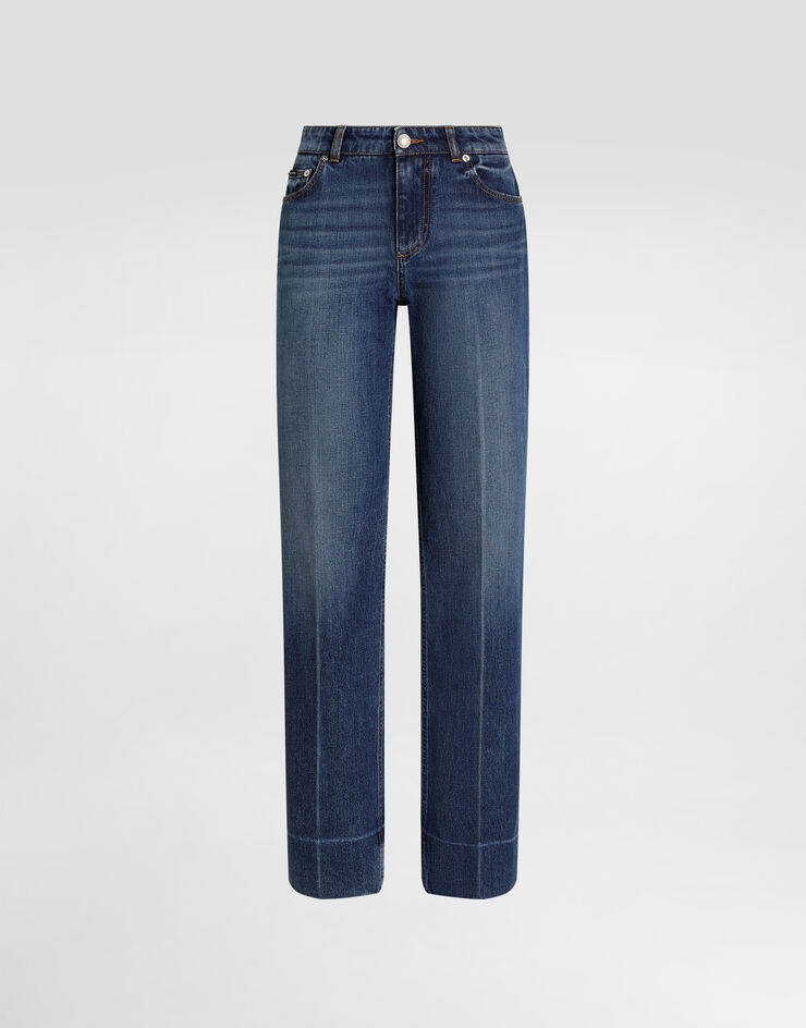Dolce & Gabbana 5-pocket denim trousers Multicolor FTC8CDG8NC6