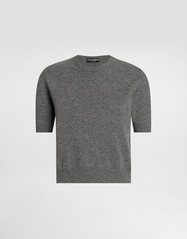Dolce & Gabbana Cashmere pullover Grey FXXA8ZJDVC2