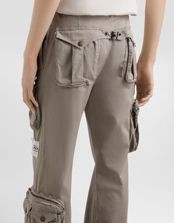 Dolce & Gabbana Cotton trousers Green GV0QETG8MQ3