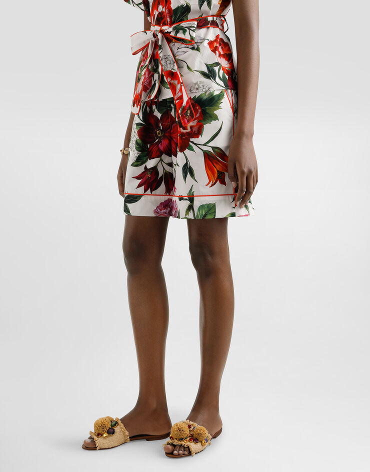 Dolce & Gabbana Short à imprimé fleurs Imprimé FTAM7THS5TQ